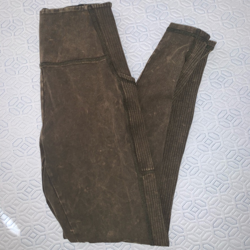 Aerie offline ribbed seamless legging size medium